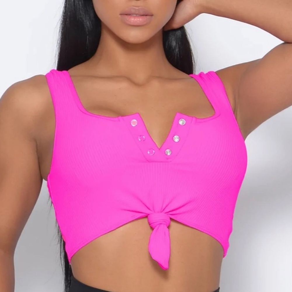Bombshell Knotted Sports Bra S